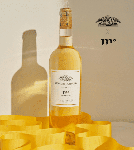 SIGALAS RABAUD X MODERATO – VIN LIQUOREUX DÉSALCOOLISÉ - Blanc