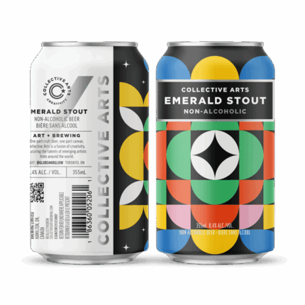 COLLECTIVE ARTS EMERALD STOUT - Brune / Noire