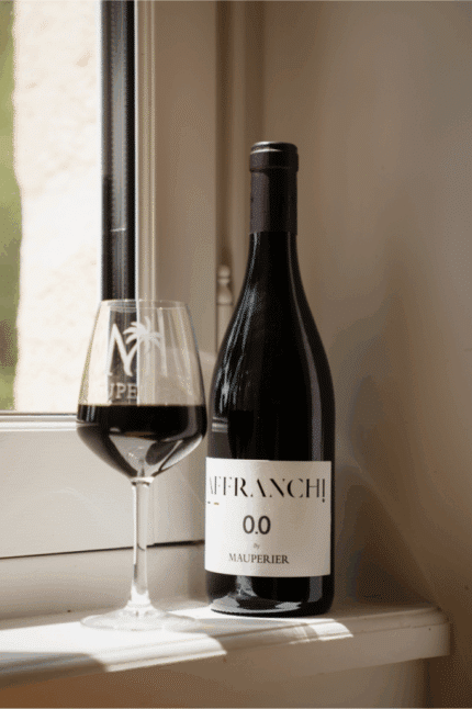 MAUPERIER – AFFRANCHI 0.0% – MERLOT DÉSALCOOLISÉ - vue 1 - Rouge