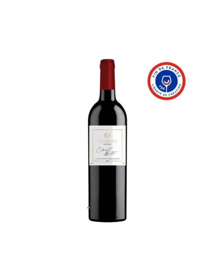 CHAVIN ZERO VIN DE FRANCE CAB MERLOT - Rouge