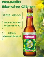 GOXOA BLANCHE CITRON 33CL – Image 2