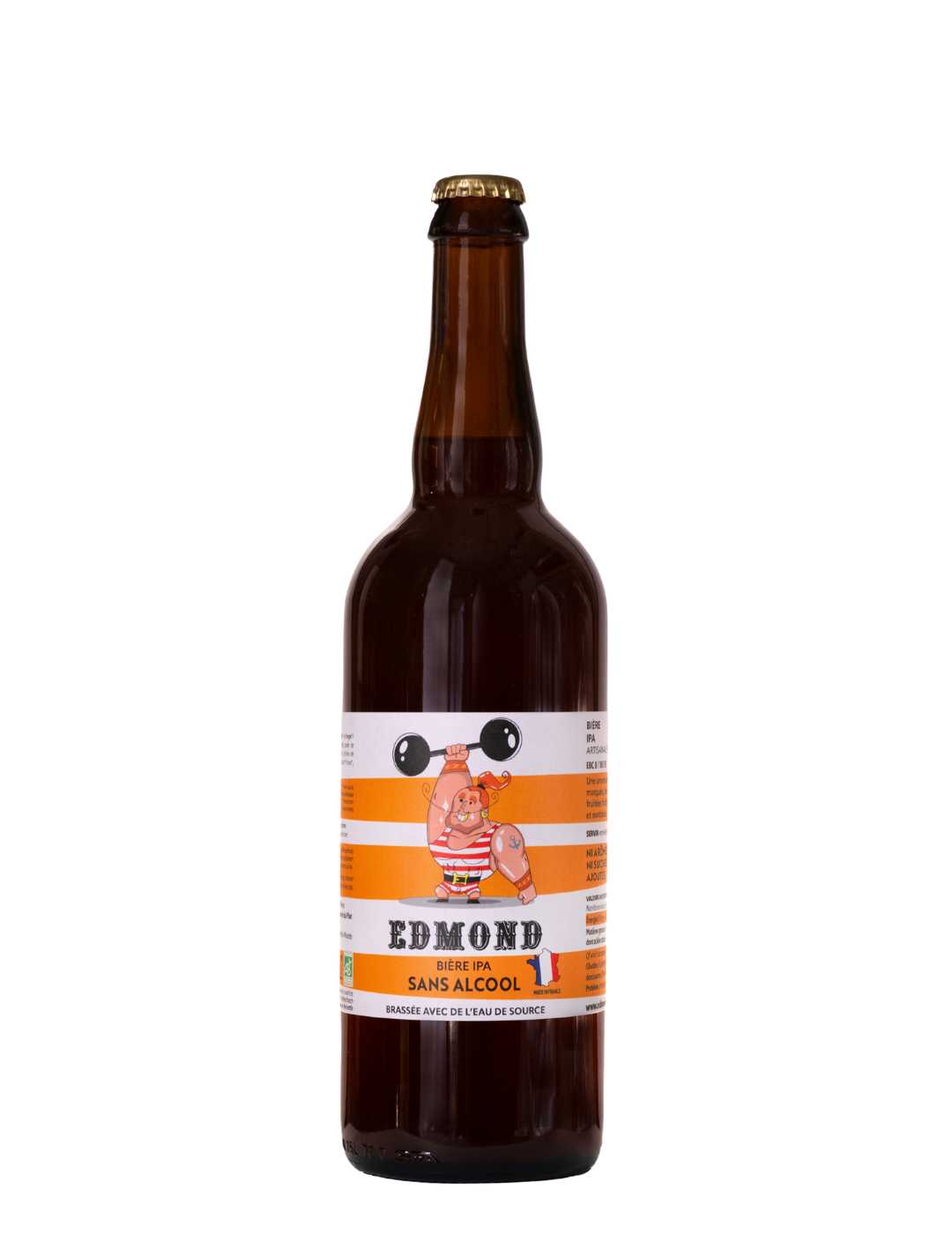 7554442be8affdb8255f00eb8775e94e EDMOND BIERE IPA 75CL – Image 1