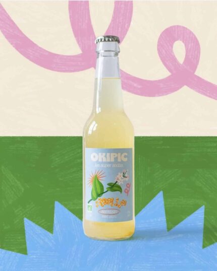 OKIPIC SARRASIN MIEL YUZU 33CL - Boissons effervescentes