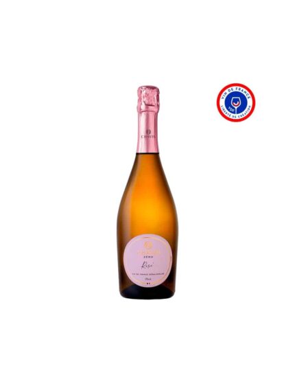 CHAVIN ZERO VIN DE FRANCE ROSÉ EFFERVESCENT - Blanc Effervescent