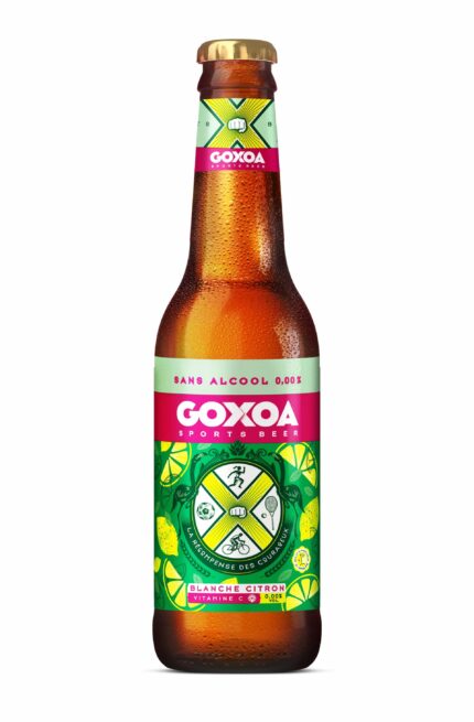 GOXOA BLANCHE CITRON 33CL - Bières de récupération